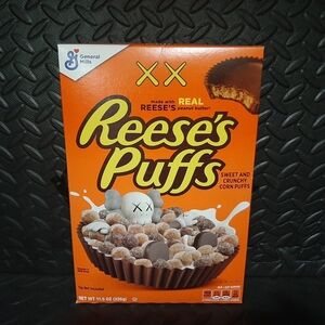 Reese's Puffs x KAWS 11.5 oz unopened box